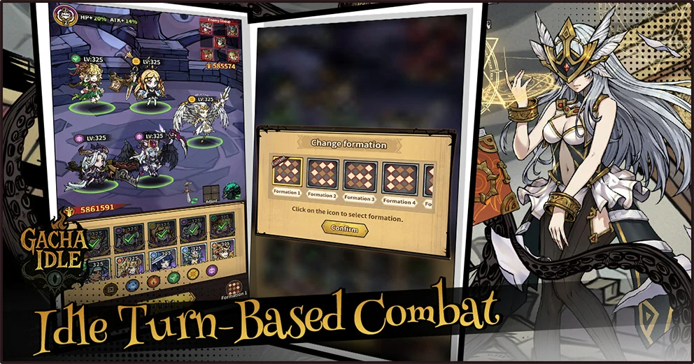 Idle Turn-Based Combat